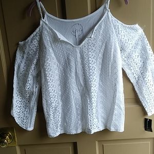 Inc cold shoulder top